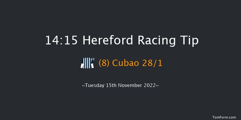 Hereford 14:15 Handicap Hurdle (Class 4) 26f Tue 8th Nov 2022