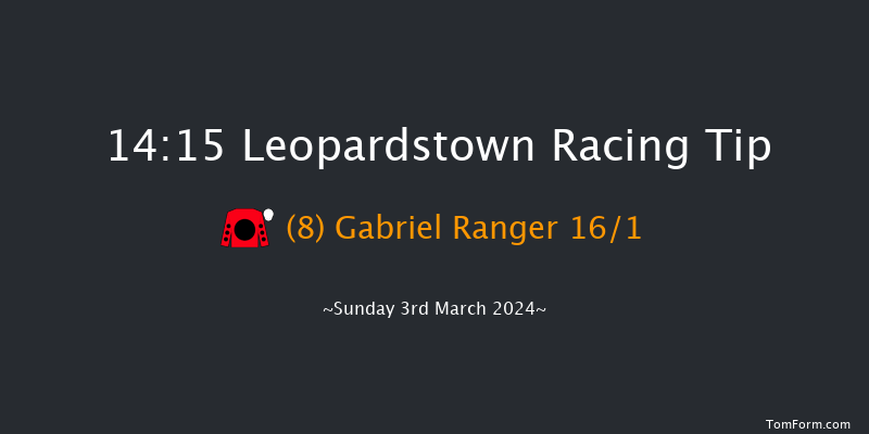 Leopardstown  14:15 Maiden Hurdle 16f Sun 4th Feb 2024