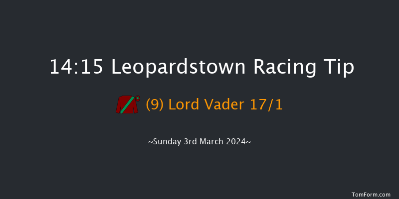 Leopardstown  14:15 Maiden Hurdle 16f Sun 4th Feb 2024