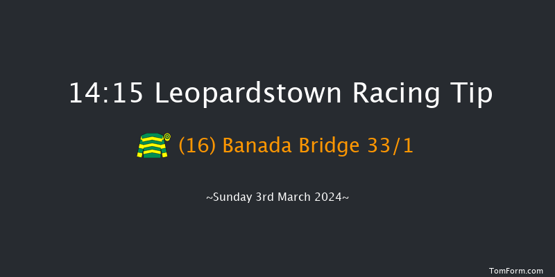 Leopardstown  14:15 Maiden Hurdle 16f Sun 4th Feb 2024