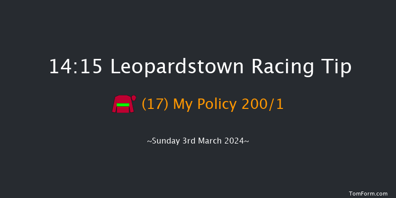 Leopardstown  14:15 Maiden Hurdle 16f Sun 4th Feb 2024