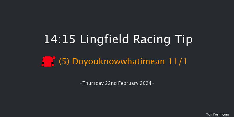 Lingfield  14:15 Handicap Chase (Class 4)
16f Mon 19th Feb 2024