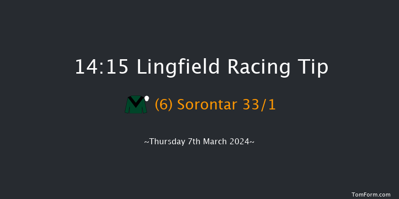 Lingfield  14:15 Maiden (Class 4) 8f Tue 5th Mar 2024