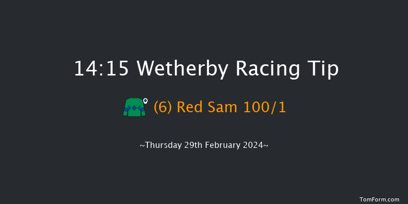 Wetherby  14:15 Maiden Hurdle
(Class 4) 20f Sat 3rd Feb 2024