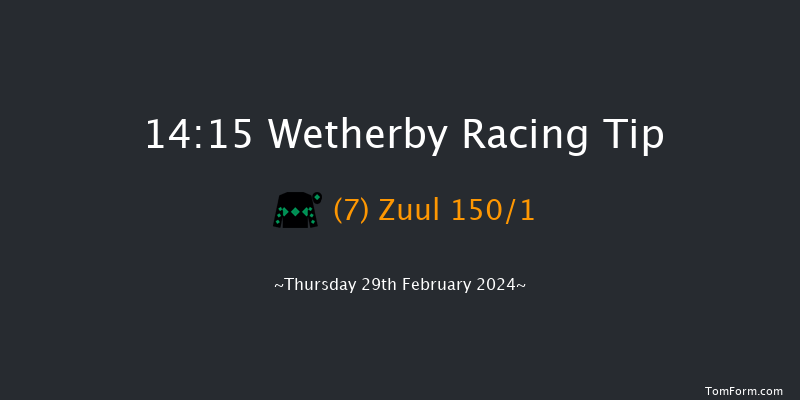 Wetherby  14:15 Maiden Hurdle
(Class 4) 20f Sat 3rd Feb 2024