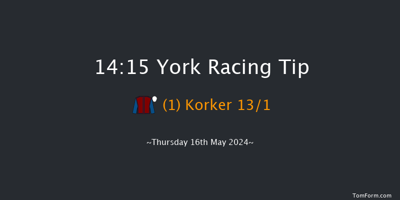 York  14:15 Handicap (Class
2) 5f Wed 15th May 2024