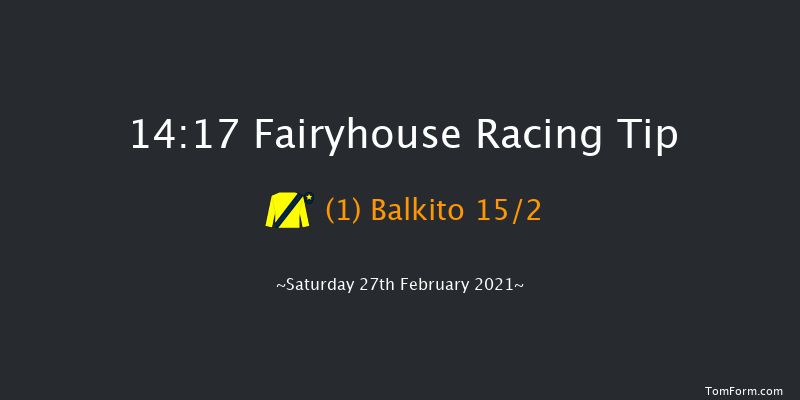 Connolly's Red Mills Irish EBF Auction Maiden Hurdle Fairyhouse 14:17 Maiden Hurdle 16f Mon 22nd Feb 2021