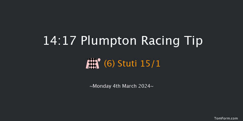 Plumpton  14:17 Novices Hurdle (Class 4)
20f Mon 26th Feb 2024