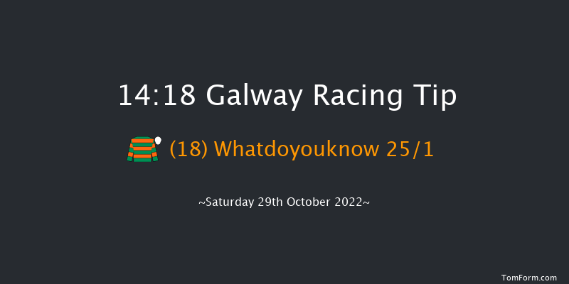 Galway 14:18 Maiden Hurdle 16f Tue 4th Oct 2022