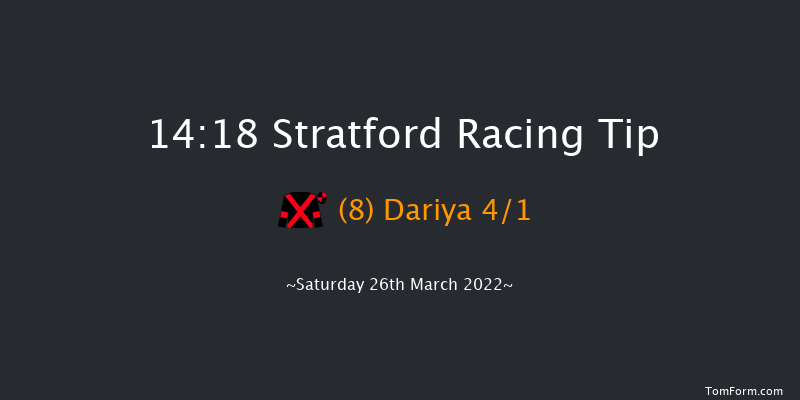 Stratford 14:18 Handicap Hurdle (Class 5) 22f Mon 14th Mar 2022