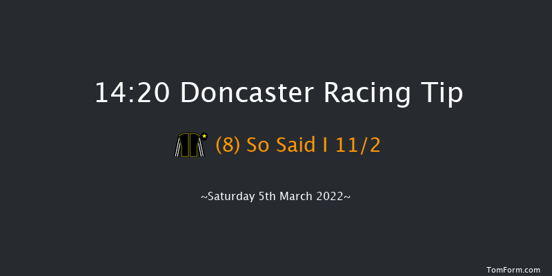 Doncaster 14:20 Novices Hurdle (Class 1) 24f Fri 4th Mar 2022