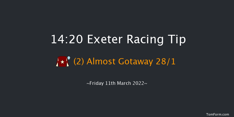 Exeter 14:20 Maiden Hurdle (Class 4) 17f Fri 25th Feb 2022