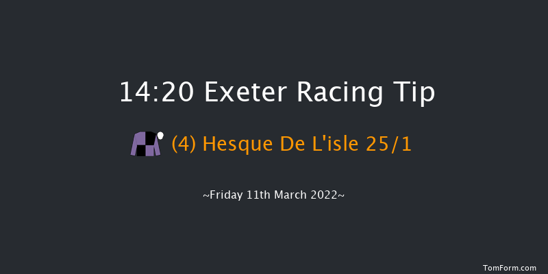 Exeter 14:20 Maiden Hurdle (Class 4) 17f Fri 25th Feb 2022