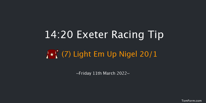 Exeter 14:20 Maiden Hurdle (Class 4) 17f Fri 25th Feb 2022