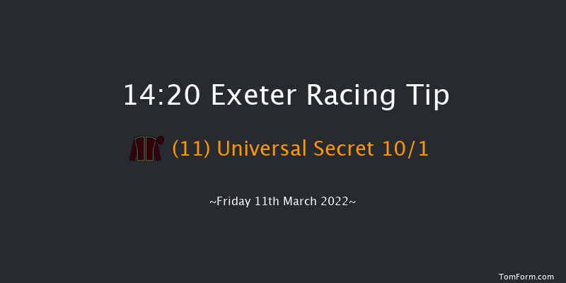 Exeter 14:20 Maiden Hurdle (Class 4) 17f Fri 25th Feb 2022