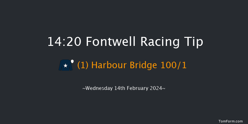 Fontwell  14:20 Maiden Hurdle
(Class 4) 19f Sun 28th Jan 2024