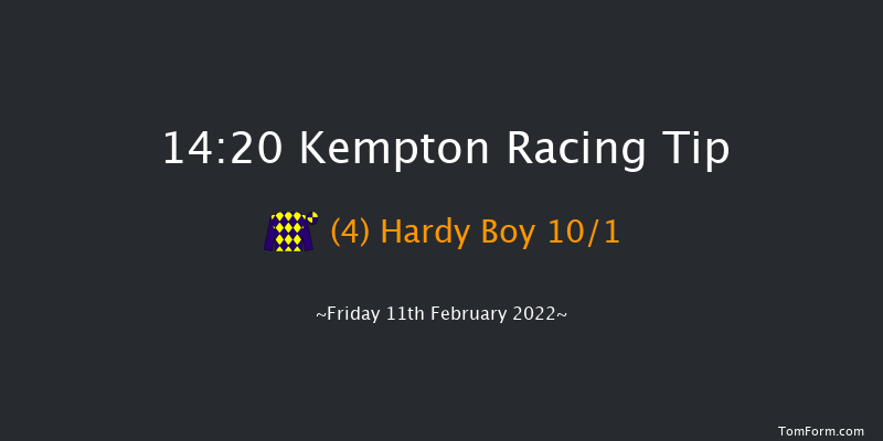 Kempton 14:20 Maiden Hurdle (Class 4) 21f Wed 9th Feb 2022