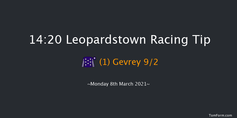 Connolly's RED MILLS Irish EBF Auction Novice Hurdle Leopardstown 14:20 Maiden Hurdle 16f Sun 7th Mar 2021