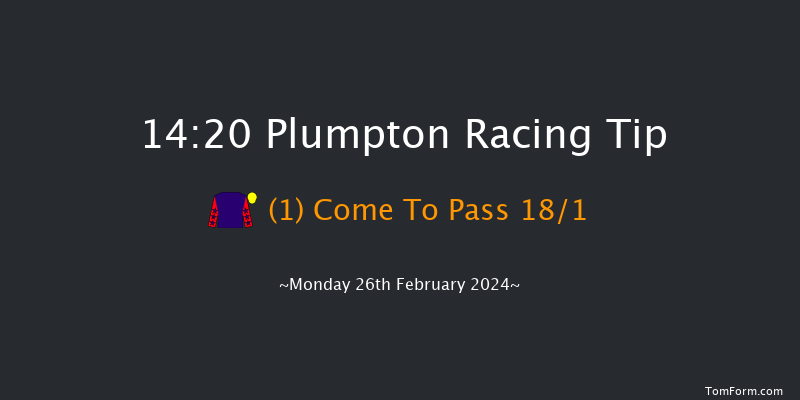 Plumpton  14:20 Maiden Hurdle (Class 4) 16f Mon 12th Feb 2024