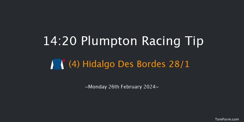 Plumpton  14:20 Maiden Hurdle (Class 4) 16f Mon 12th Feb 2024