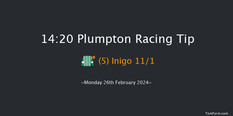 Plumpton  14:20 Maiden Hurdle (Class 4) 16f Mon 12th Feb 2024