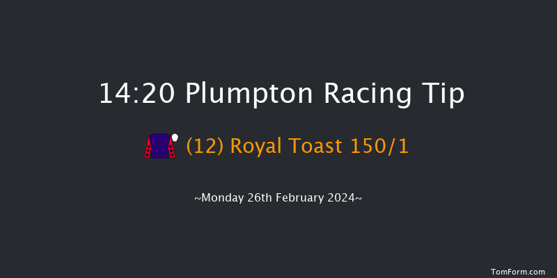 Plumpton  14:20 Maiden Hurdle (Class 4) 16f Mon 12th Feb 2024