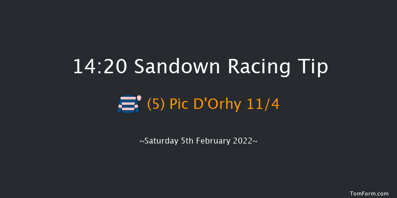 Sandown 14:20 Maiden Chase (Class 1) 20f Sat 8th Jan 2022