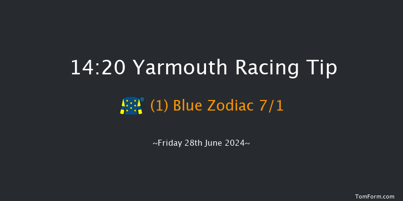 Yarmouth  14:20 Maiden (Class 5) 6f Thu 13th Jun 2024