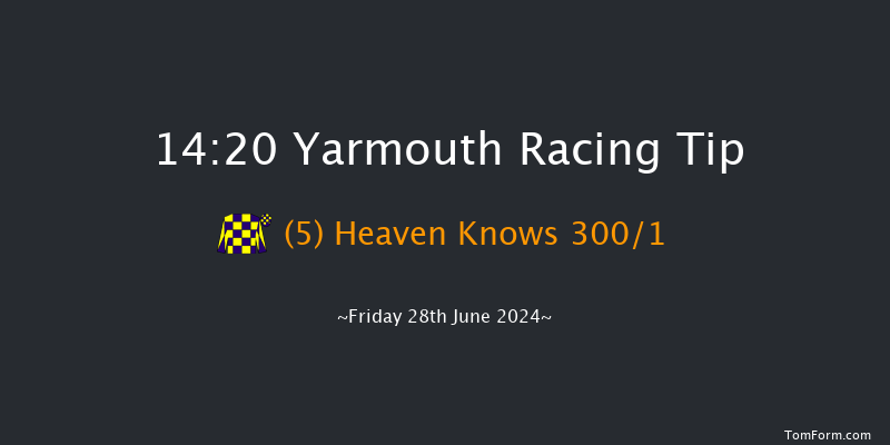 Yarmouth  14:20 Maiden (Class 5) 6f Thu 13th Jun 2024