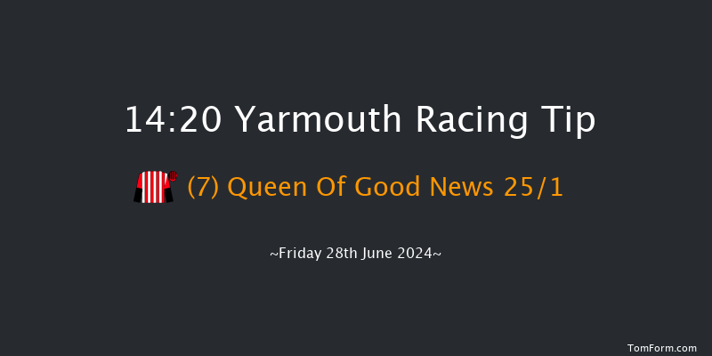 Yarmouth  14:20 Maiden (Class 5) 6f Thu 13th Jun 2024