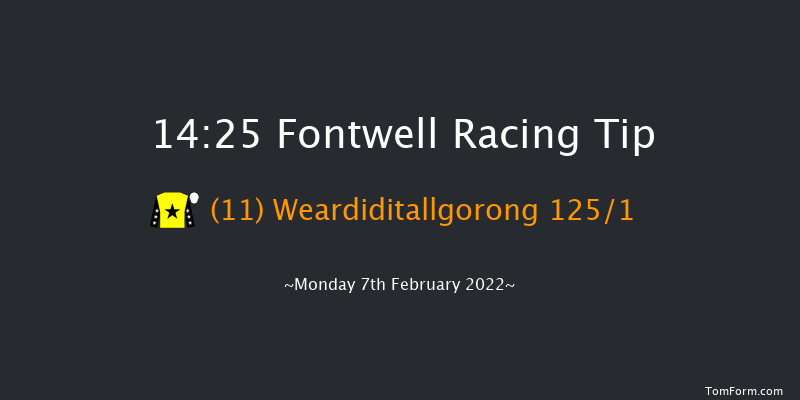 Fontwell 14:25 Maiden Hurdle (Class 4) 18f Sun 30th Jan 2022