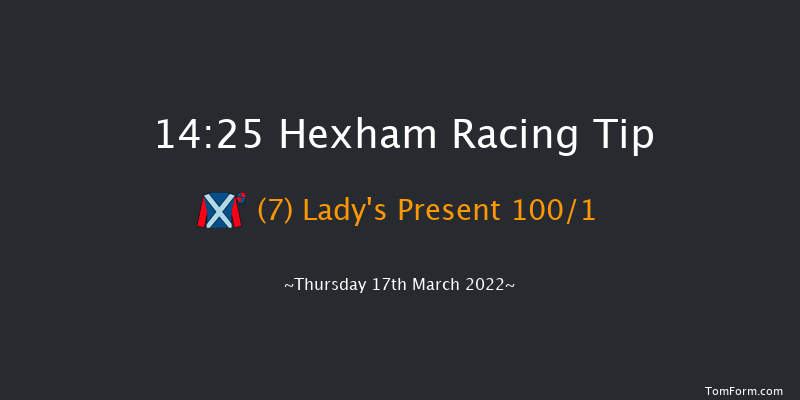 Hexham 14:25 Maiden Hurdle (Class 4) 16f Wed 8th Dec 2021