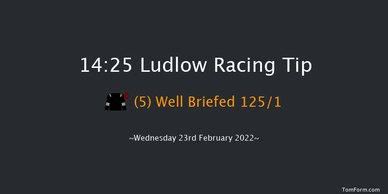 Ludlow 14:25 Maiden Chase (Class 3) 20f Wed 9th Feb 2022