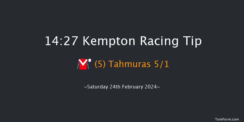 Kempton  14:27 Maiden Chase (Class
1) 20f Wed 21st Feb 2024