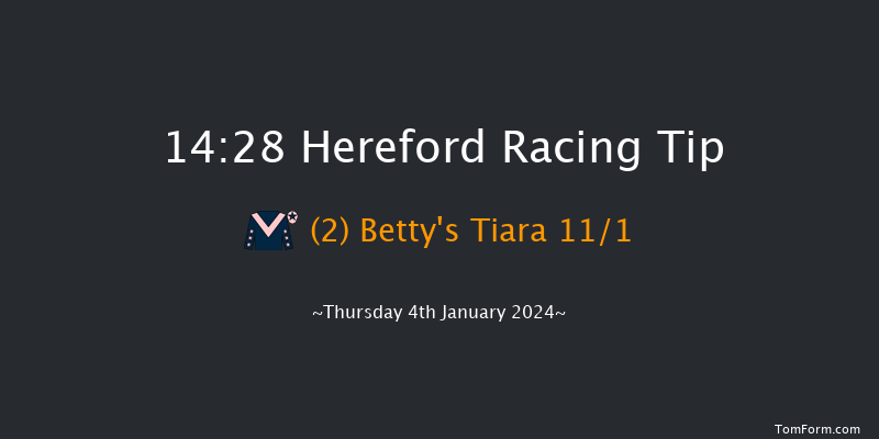 Hereford 14:28 Maiden Hurdle (Class 4) 22f Sat 16th Dec 2023