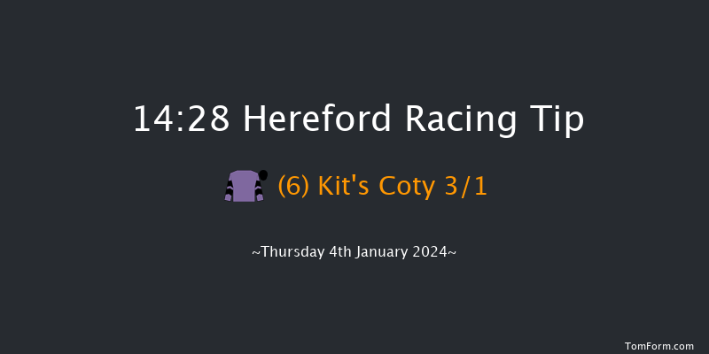 Hereford 14:28 Maiden Hurdle (Class 4) 22f Sat 16th Dec 2023