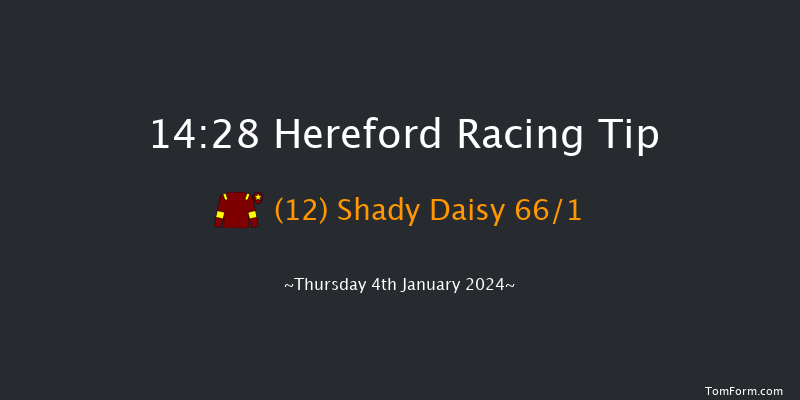 Hereford 14:28 Maiden Hurdle (Class 4) 22f Sat 16th Dec 2023