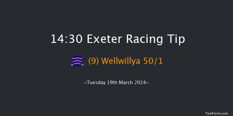 Exeter  14:30 Maiden Hurdle (Class 4) 22f Fri 8th Mar 2024