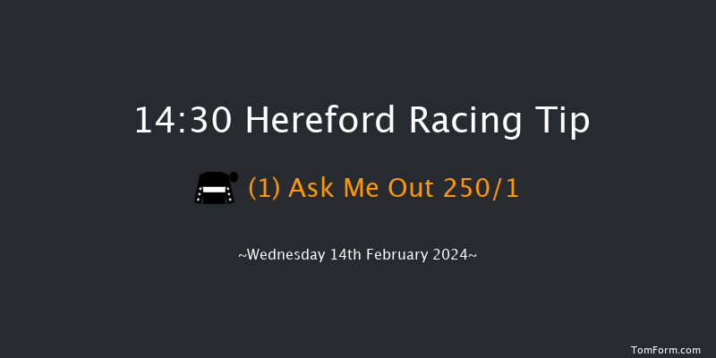 Hereford  14:30 Maiden Hurdle
(Class 4) 26f Mon 29th Jan 2024