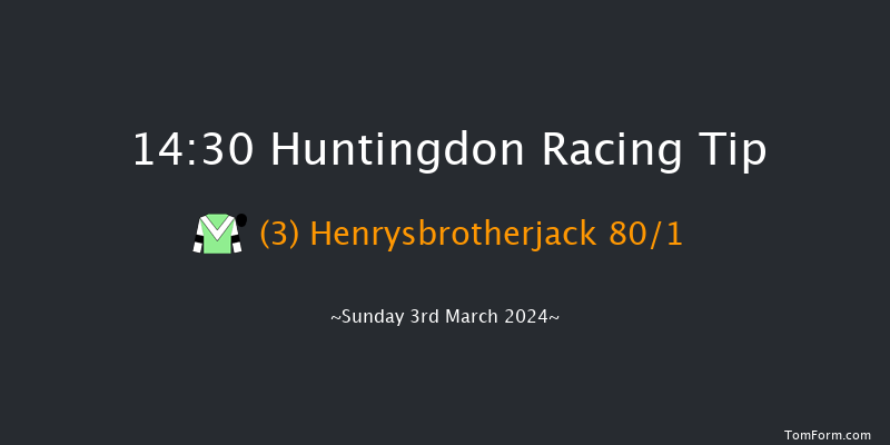 Huntingdon  14:30 Maiden Hurdle
(Class 4) 16f Thu 8th Feb 2024