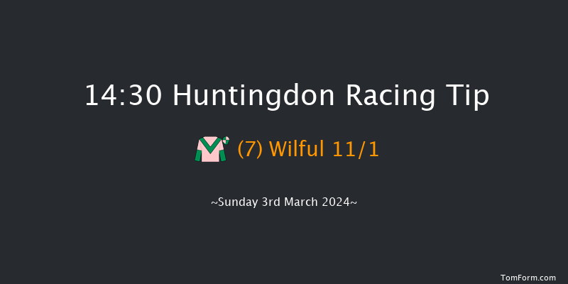 Huntingdon  14:30 Maiden Hurdle
(Class 4) 16f Thu 8th Feb 2024