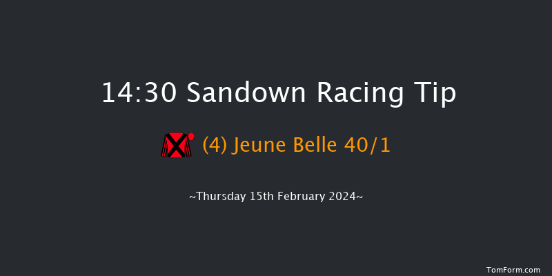 Sandown  14:30 Novices Hurdle (Class 1) 20f Sat 3rd Feb 2024