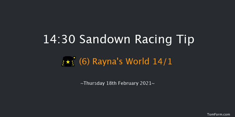 Jane Seymour Mares' Novices' Hurdle (Grade 2) Sandown 14:30 Maiden Hurdle (Class 1) 20f Sat 6th Feb 2021