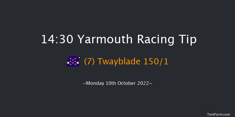 Yarmouth 14:30 Stakes (Class 4) 6f Sun 25th Sep 2022