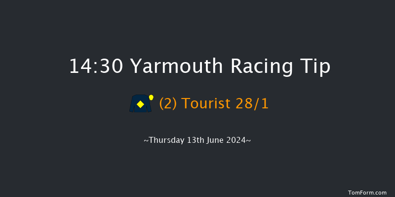 Yarmouth  14:30 Stakes (Class
5) 6f Wed 12th Jun 2024