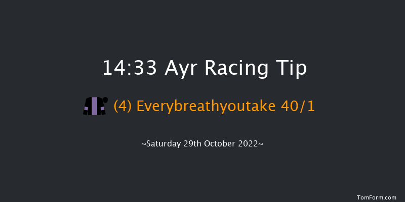 Ayr 14:33 Handicap Hurdle (Class 3) 24f Mon 24th Oct 2022