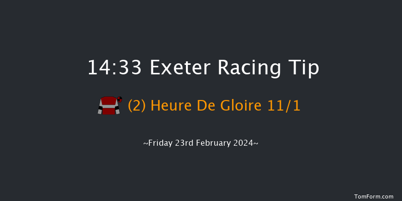 Exeter  14:33 Handicap Hurdle
(Class 4) 17f Sun 11th Feb 2024