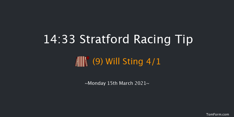 Bet At racingtv.com Handicap Hurdle Stratford 14:33 Handicap Hurdle (Class 3) 16f Sun 8th Nov 2020