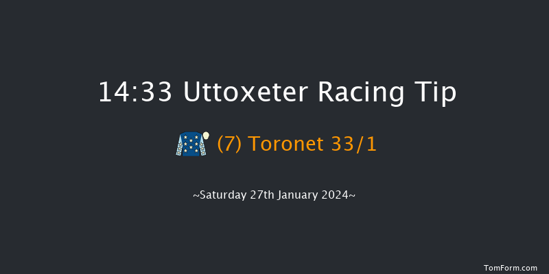 Uttoxeter  14:33 Handicap Hurdle (Class 4)
20f Sun 31st Dec 2023