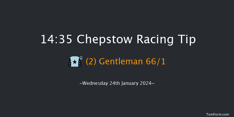 Chepstow  14:35
Maiden Hurdle (Class 4) 16f Wed 27th Dec 2023